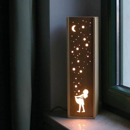 Leuchte Leuchtkasten Design Grafik nachtlicht kind